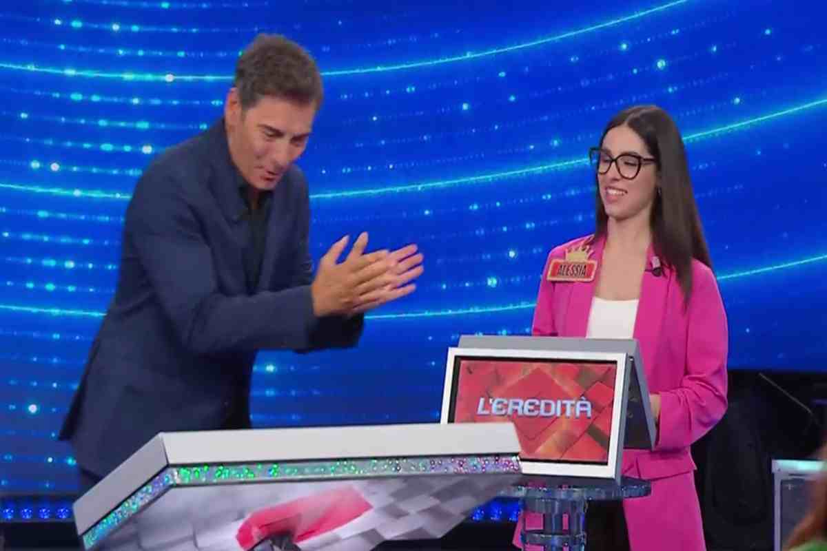 Marco Liorni e Alessia Canu