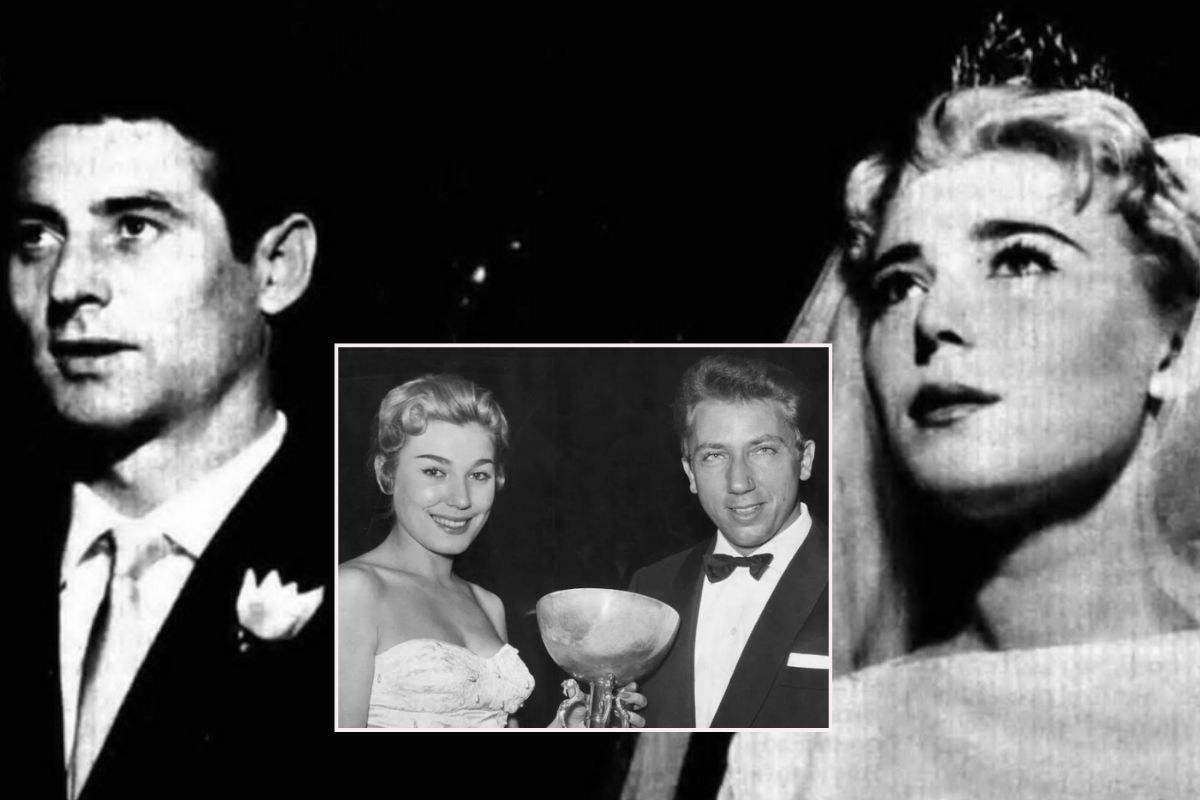 Lorenzo Buffon e la moglie showgirl Edy Campagnoli