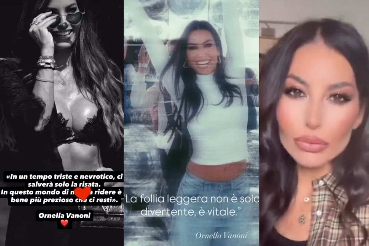 Elisabetta Gregoraci pubblica le storie su Instagram omaggiando la Vanoni