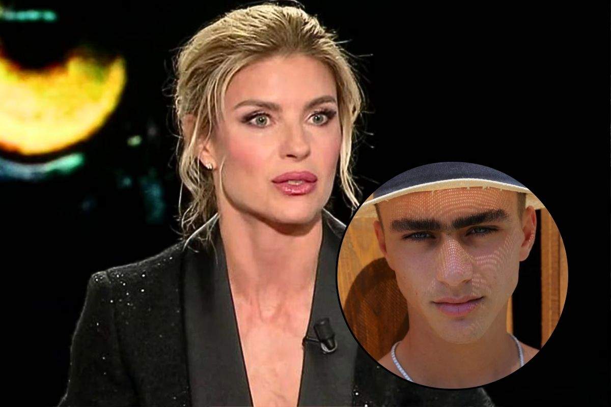 Martina Colombari e il figlio Achille