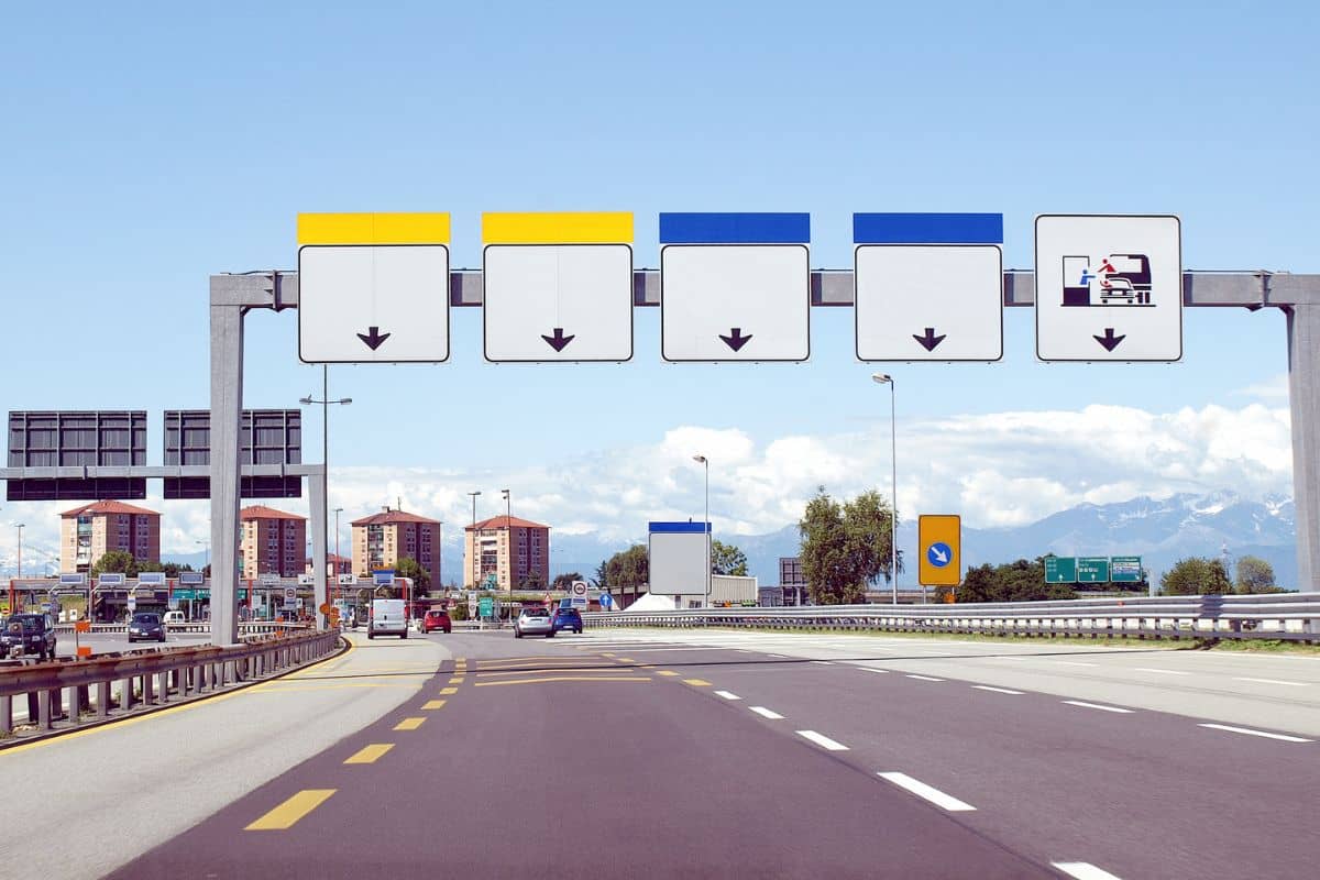 Cartelli autostrada