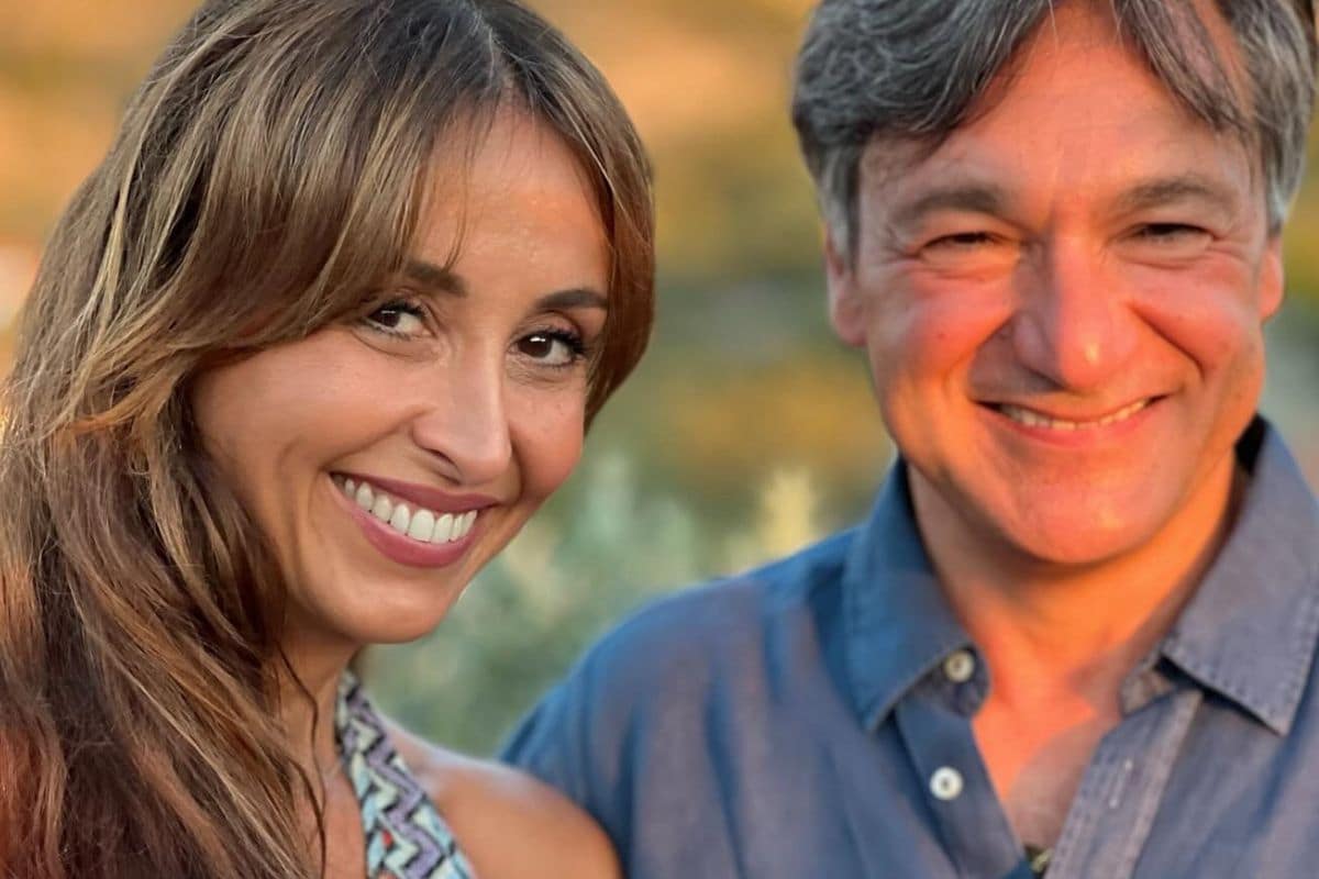 Benedetta Parodi e Fabio Caressa screen facebook parodi