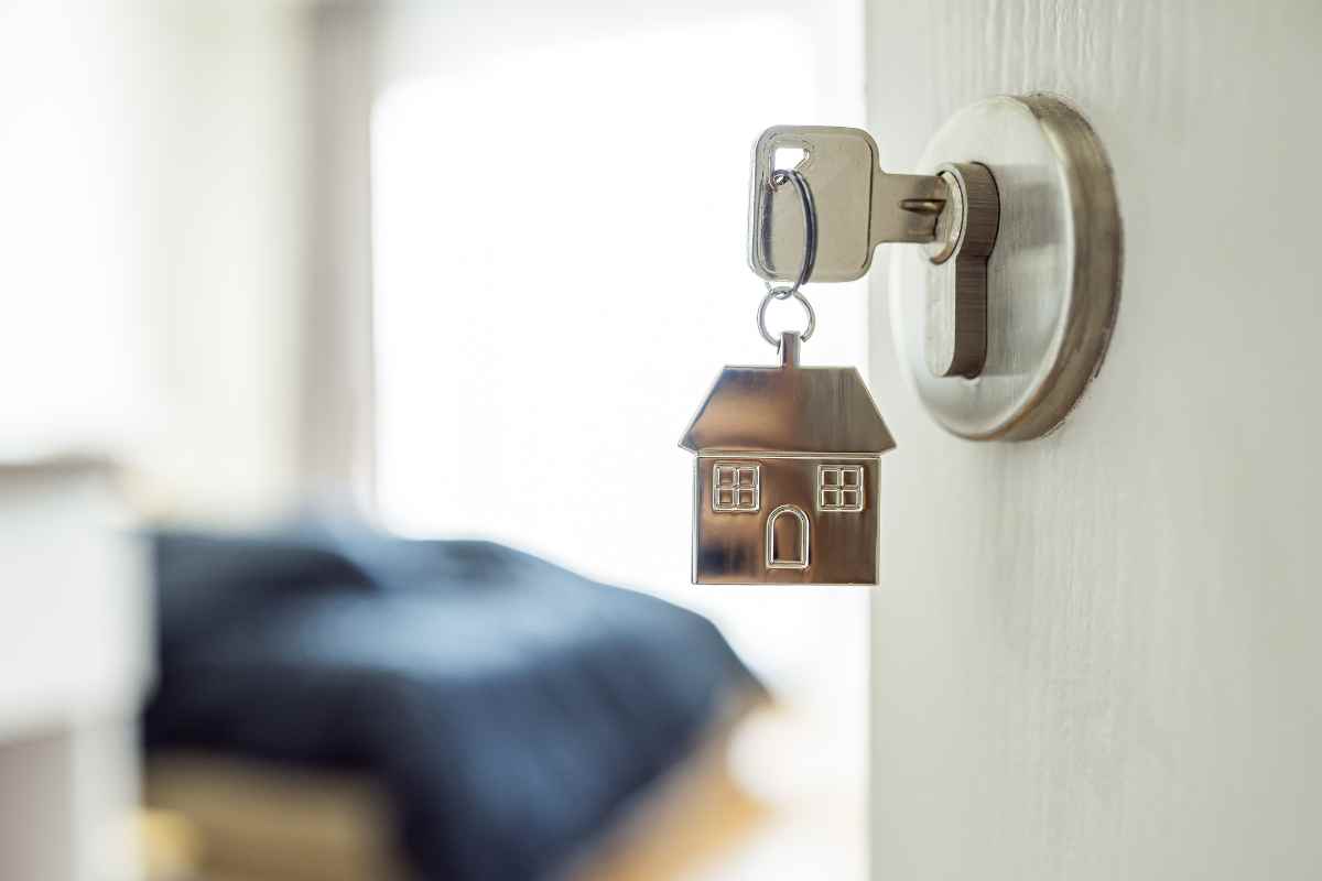 chiavi nell'uscio di casa
