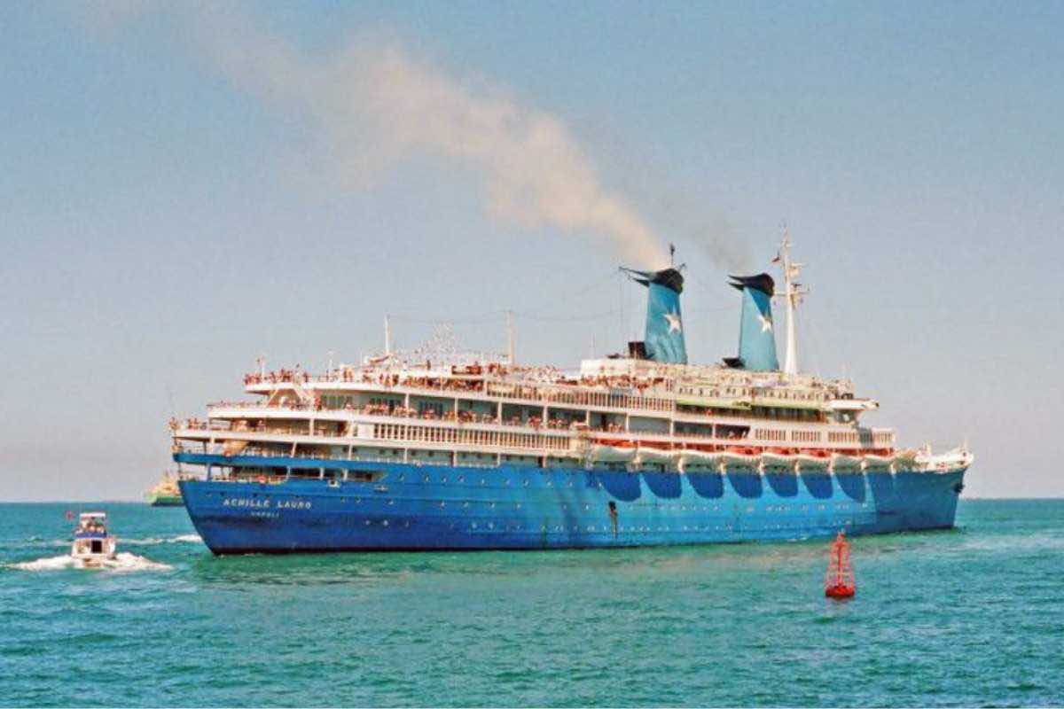 alessandro borghese naufragio Achille lauro 