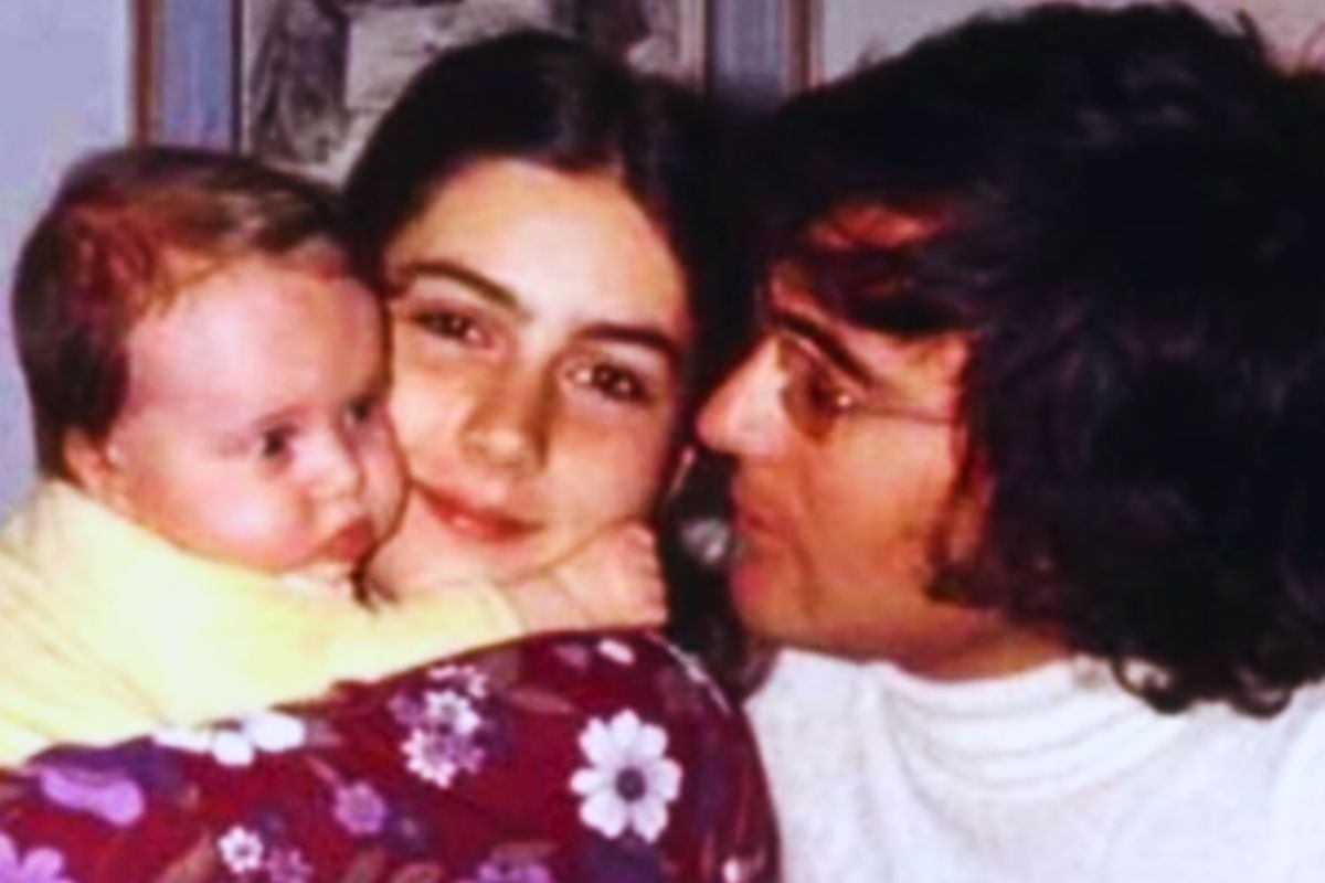 Albano e Romina con Ylenia appena nata