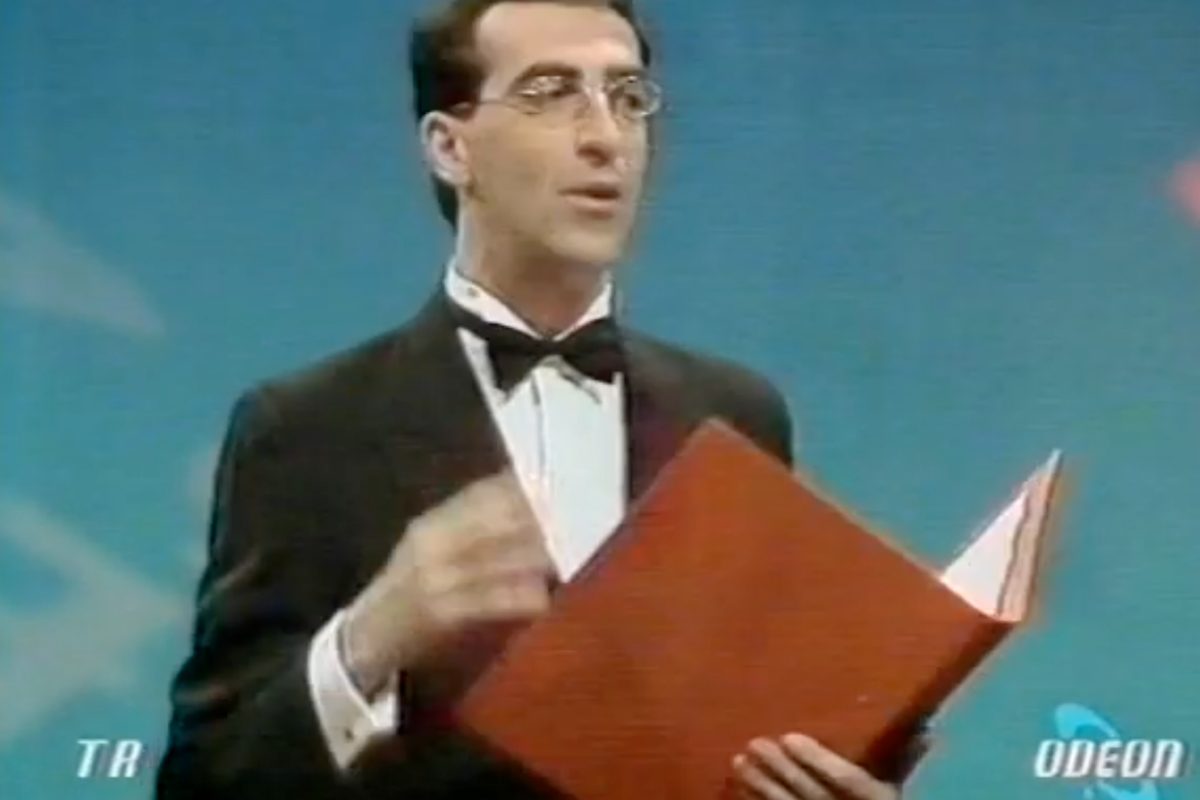 Augusto Mondelli primo conduttore de La Ruota della Fortuna