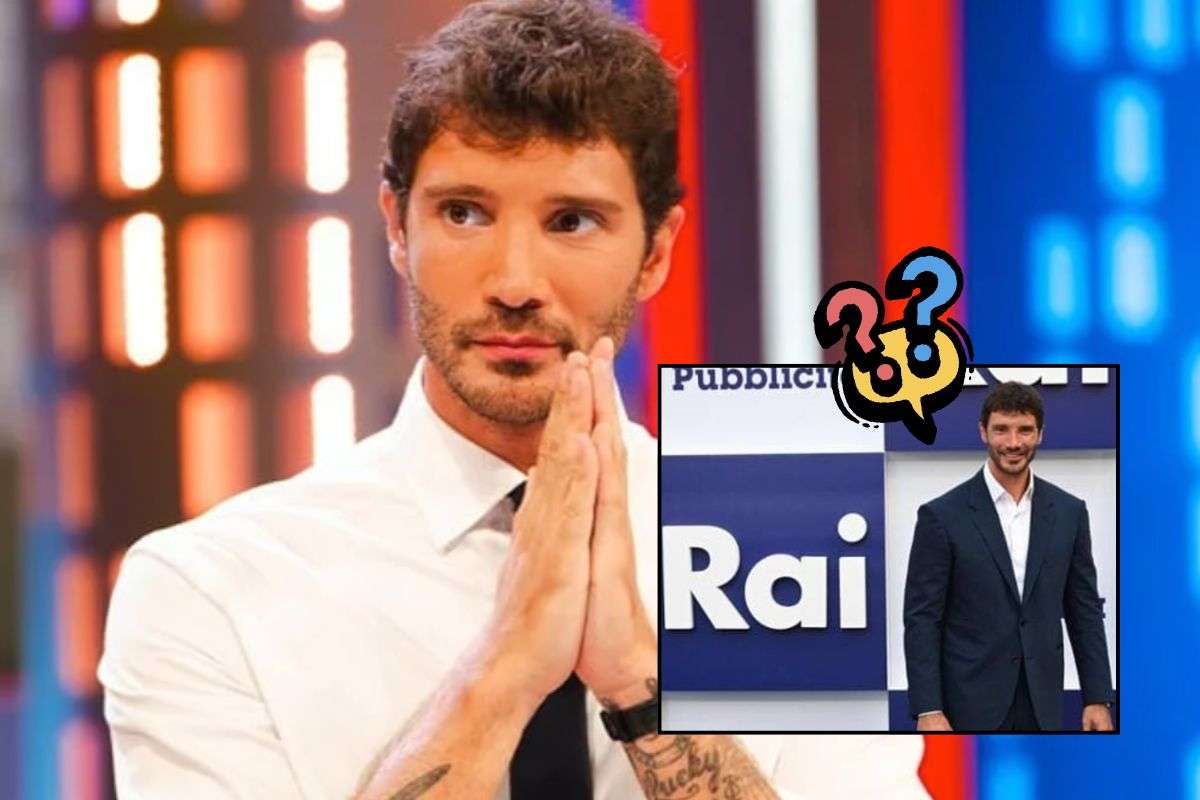 De Martino pensieroso durante una puntata di Affari Tuoi