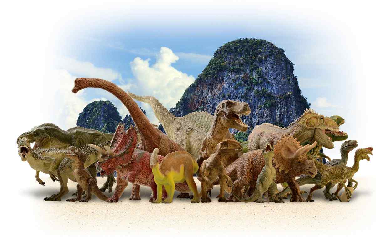 Le diverse specie di dinosauri