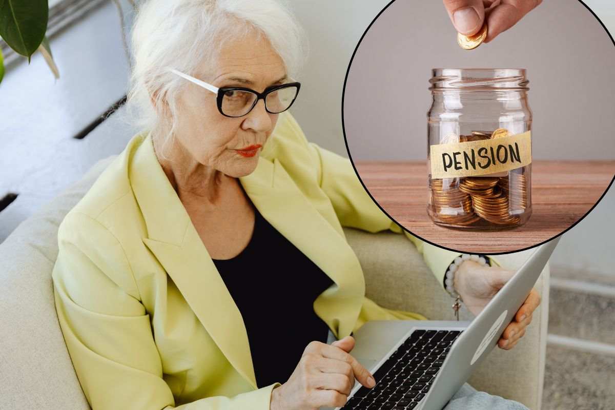Signora calcola la sua pensione