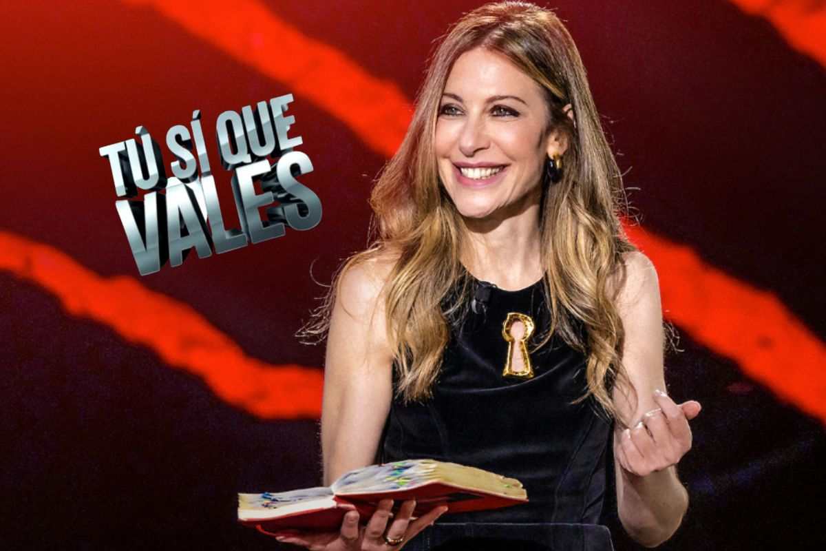 Francesca Fagnani nello studio di Belve