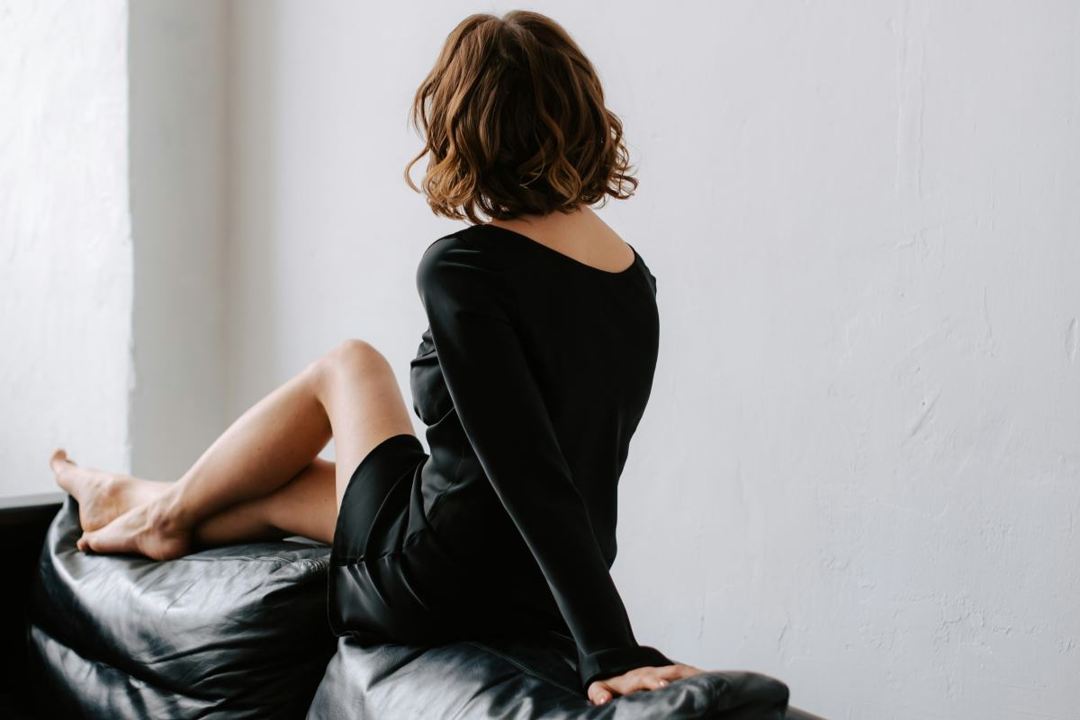 Gambe prive di cellulite