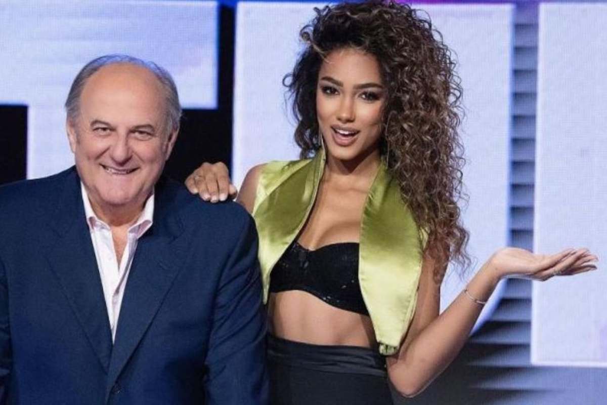 Gerry Scotti e Samira Lui