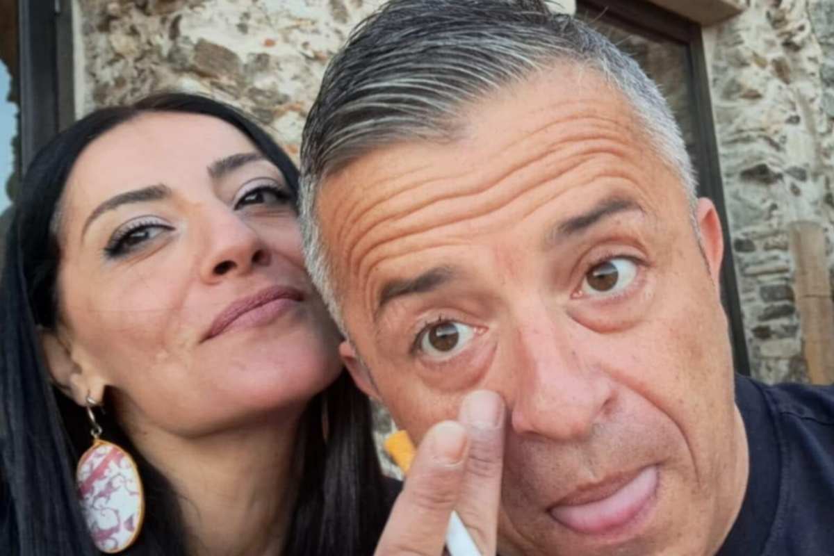 Ilaria insieme al fidanzato Mario Molinari