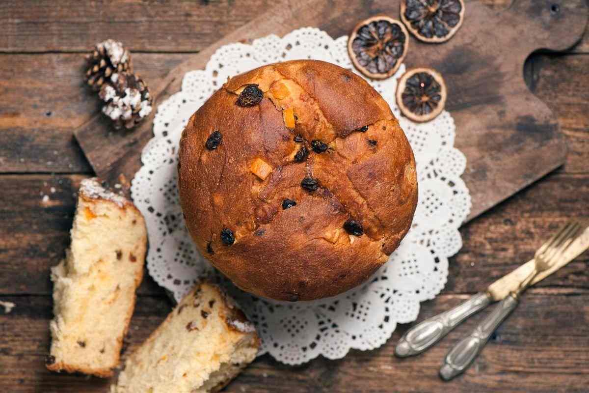 Panettone appena acquistato