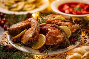 Tavola imbandita per le feste