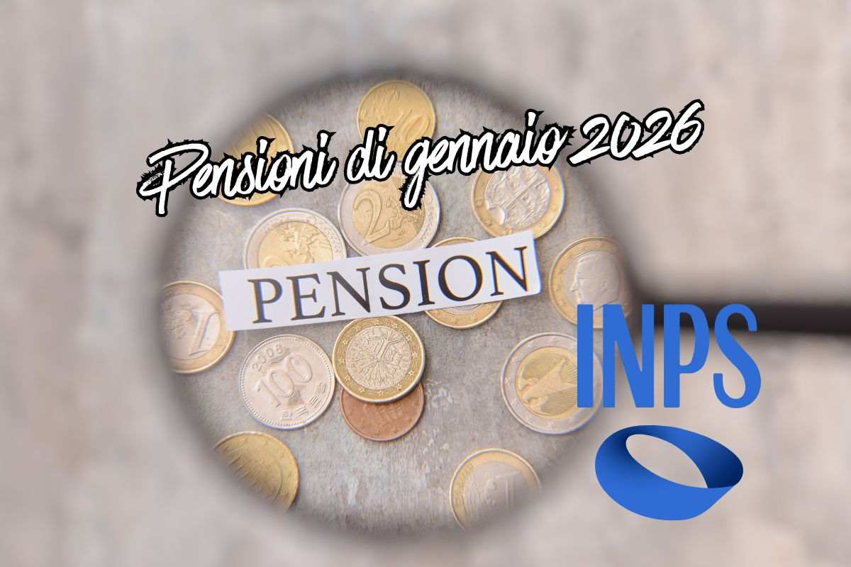 Lente ingrandimento per evidenziale le monete