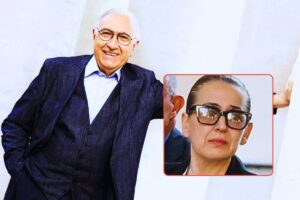 Pippo Baudo e Dina Minna