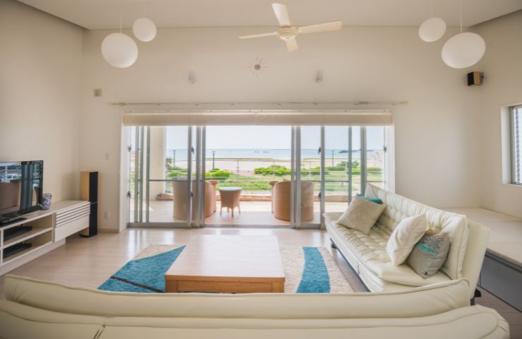 L'interno di una casa pulita ed ordinata