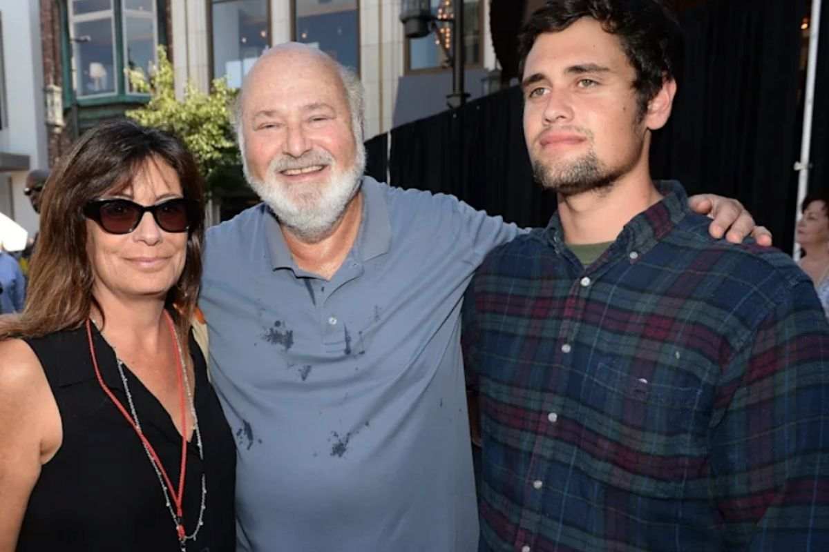 Rob Reiner Michele Singer insieme al loro figlio Nick