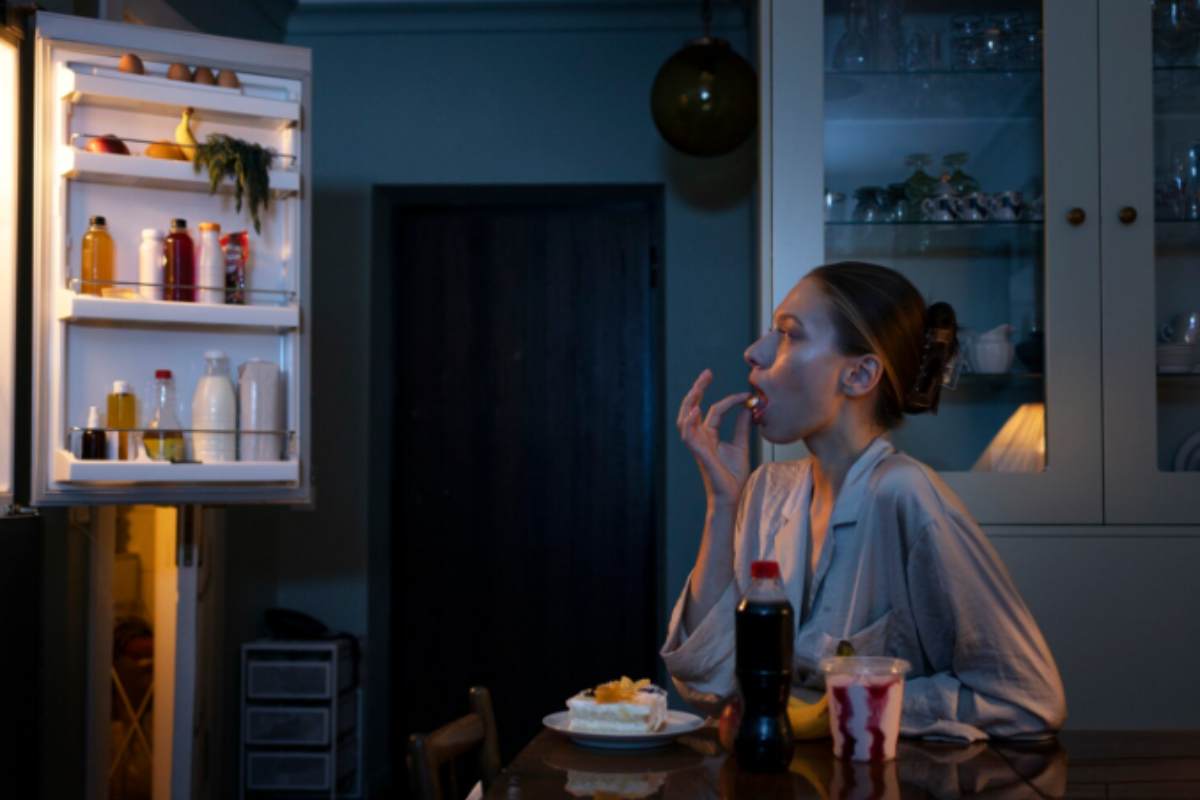 mangiare a mezzanotte