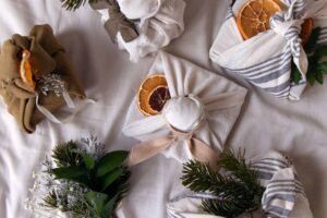 regali di natale metodo giapponese Furoshiki