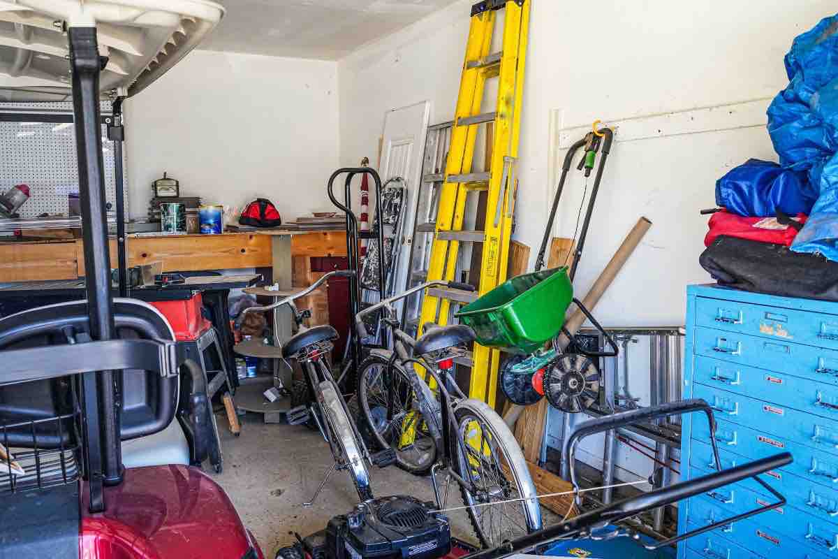 cosa non mettere in garage durante l'inverno