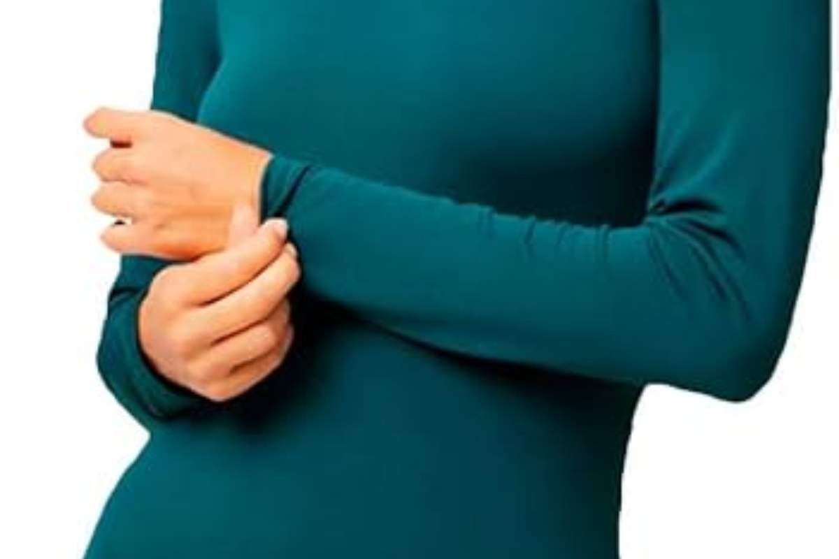 maglietta termica dettagli