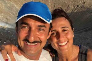 Nicola Savino e la moglie Manuela Suma