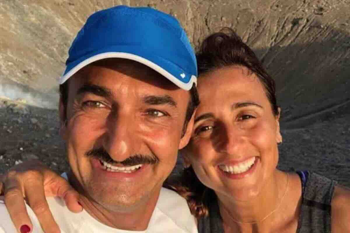 Nicola Savino e la moglie Manuela Suma