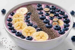 semi di chia in una tazza