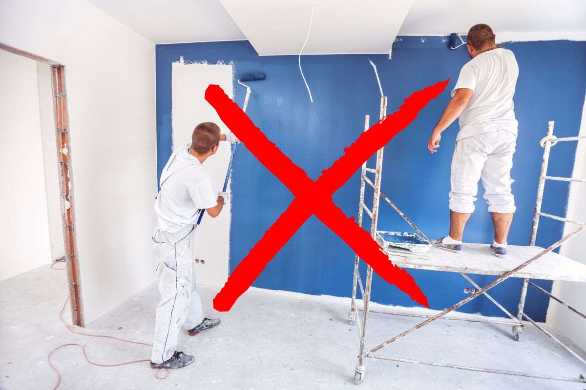 imbianchini tinteggiano pareti interne casa