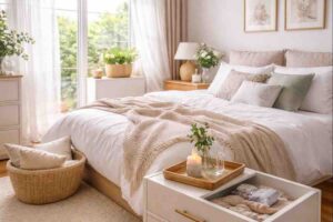 Camera da letto profumata