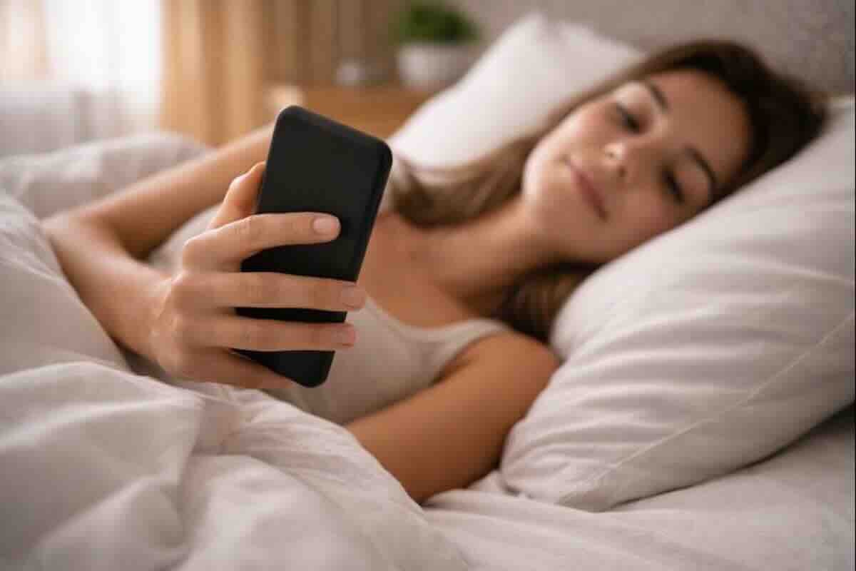 Controllare lo smartphone appena svegli