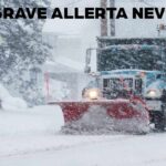 spazzaneve in azione