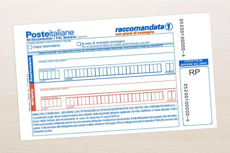 raccomandata ar